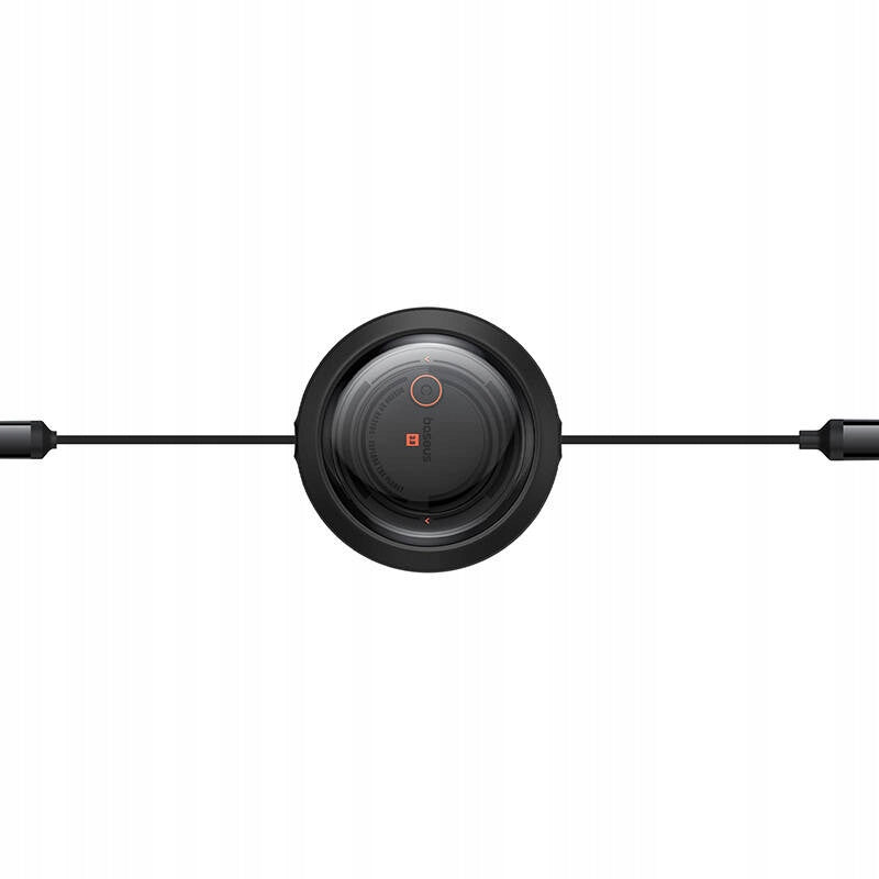 كابل Baseus Free2Draw قابل للسحب - Baseus Free2Draw Retractable Cable USB→M+L+C 100W 1.1m Black