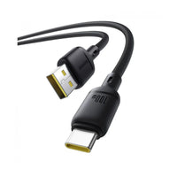 كابل Baseus Silky USB-C 100W | Baseus Silky Cable USB→C 100W 2m Black
