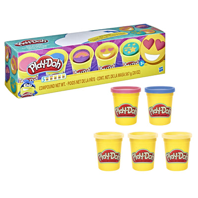 Play-Doh Color Me Happy 5-Pack F4715 - box front