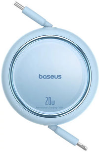 Baseus Free2Pull Retractable Cable C→iP 20W 1m  | كابل بيسوس قابل للسحب C إلى آيفون 20 واط 1 متر