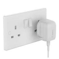 شاحن جداري بيلكن BoostCharge بمنفذ تايب سي وبقدرة شحن 20 واط | Belkin BoostCharge USB-C Wall Charger 20W