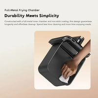 Oraimo NutriFry Duo OH-AF510N Dual Basket Air Fryer Black - View 5