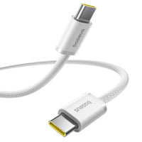 Baseus Dynamic Cable Type-C to Type-C 100W 1m White | كيبل بيسوس ديناميك C-C 100 واط 1 متر أبيض