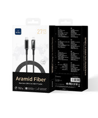 WiWU Warriors Link Wi-C080 27W USB-C to Lightning cable - product view