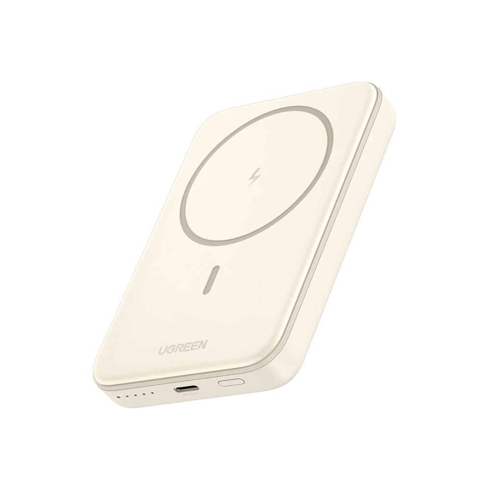 بنك طاقة UGREEN مغناطيسي لاسلكي 5000mAh 15W | UGREEN 5000mAh Mini Magnetic Wireless 15W Power Bank