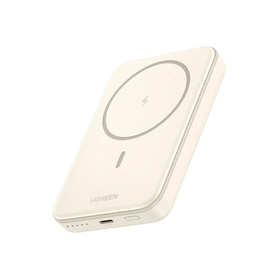 بنك طاقة UGREEN مغناطيسي لاسلكي 5000mAh 15W | UGREEN 5000mAh Mini Magnetic Wireless 15W Power Bank