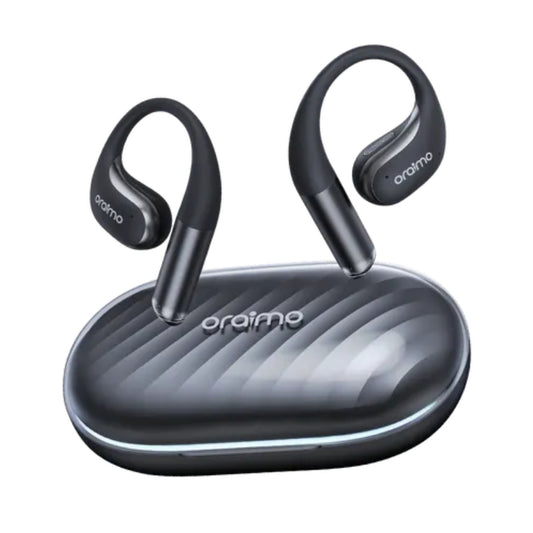 Oraimo TWS OPN-675 GRAPHITE GREY AFR - سماعات أورايمو أوبن آرك اللاسلكية بصوت محيطي وبطارية طويلة
