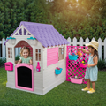 دولو بيت لعب للأطفال مع إكسسوارات - وردي 2578 | Dolu Kids House with Accessories – Pink