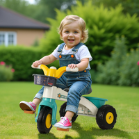 دولو دراجتي الأولى بثلاث عجلات - أبيض وأخضر 2605 | Dolu My First Trike – White & Green