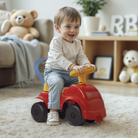 دولو سيارة دفع بالقدمين - أحمر 2620 | Dolu Foot-to-Floor Car – Red