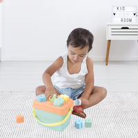 دولو دلو فرز الأشكال 5 قطع 5198 | Dolu Shape Sorter Bucket 5 Pieces