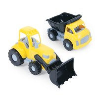 دولو طقم شاحنة وجرافة جامبو 6144 | Dolu Jumbo Truck & Loader Set