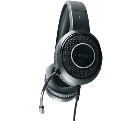 سماعة الألعاب السلكية Lenyes GH57 فوق الأذن مع مايكروفون محرك 50مم | Lenyes GH57 Wired Gaming Headset Over-Ear 50mm Driver Omnidirectional Mic