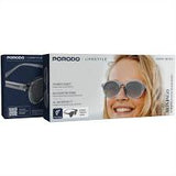 نظارة بورودو مونتاغو الشمسية بعدسات مستقطبة UV400 وإطار TR90 - فضي | Porodo Lifestyle Montago Polarized Lens Sunglasses Silver