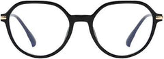 نظارة بورودو أوران الواقية من الضوء الأزرق بإطار TR90 - أسود | Porodo Lifestyle Oran Anti-Blue Light Glasses Black