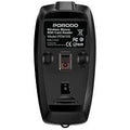 ماوس بورودو لاسلكي 1600DPI بلوتوث 5.1 بنقرة صامتة وقارئ بطاقات مدمج - أسود | Porodo 1600DPI Wireless Mouse with Card Reader Black