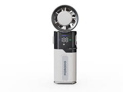 مروحة بورودو Lifestyle يدوية صغيرة قابلة للشحن 1200mAh - أبيض | Porodo Lifestyle Mini Fan 1200mAh White