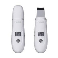 جهاز تقشير الوجه بالموجات فوق الصوتية بورودو لايفستايل - أبيض | Porodo Lifestyle Ultrasonic Face Scrub & Peeler - White