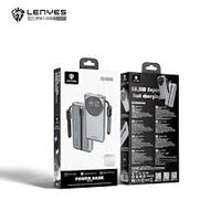 Lenyes بنك طاقة 20000mAh | شحن لاسلكي 15W | شحن سريع 22.5W | Type-C + USB + Lightning | Lenyes Power Bank Wireless Charging