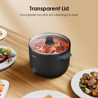 Oraimo SmartCooker OHP-201A 3L Electric Cooker Graphite Grey - Gallery View 2