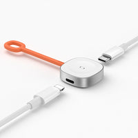 شاحن ويوو Wi-M23 مغناطيسي لـ Apple Watch مع USB-C وLightning | WiWU Wi-M23 Magnetic Apple Watch Charger with USB-C & Lightning