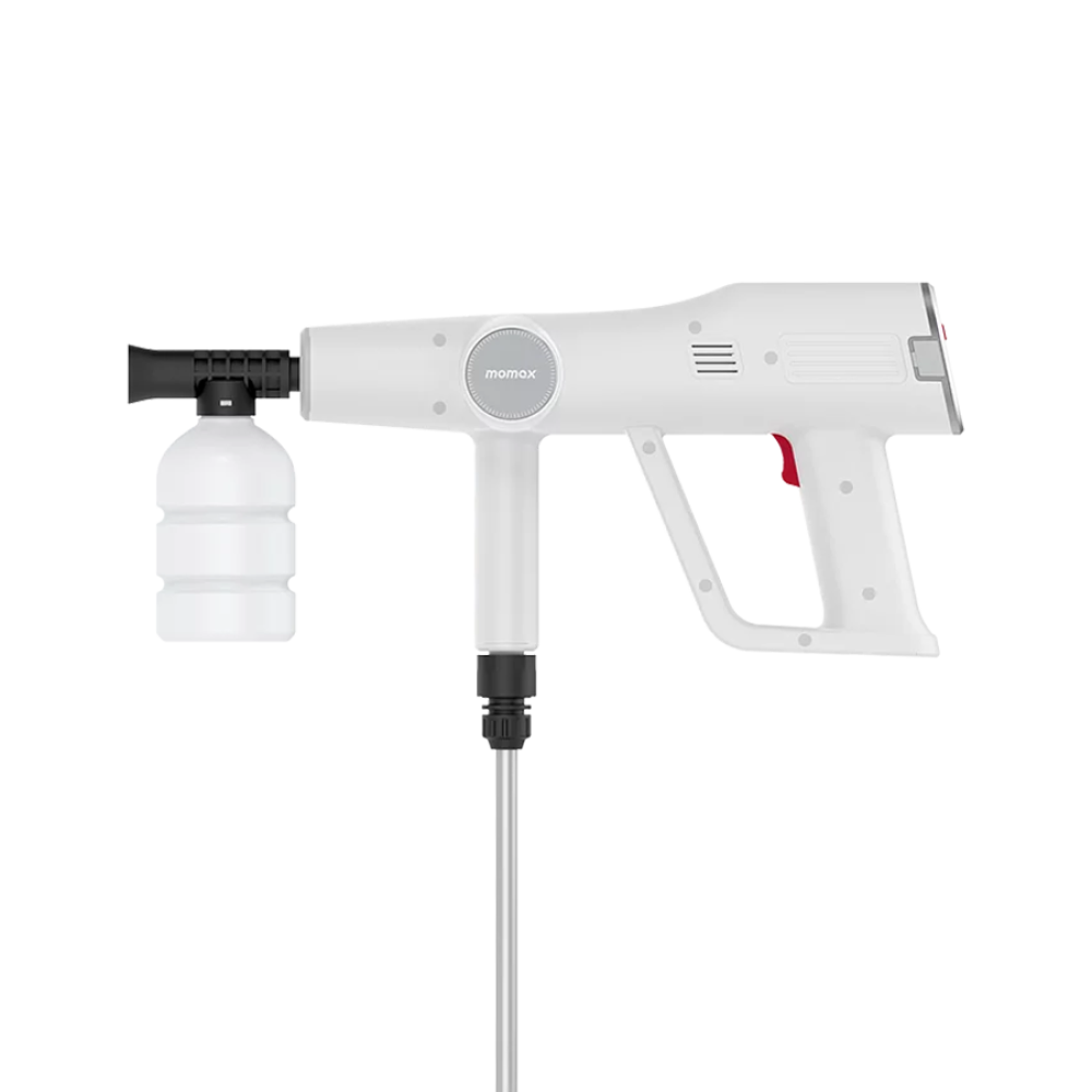 منظف سيارة موماكس Clean-Jug المحمول لتنظيف السيارة بضغط قوي | Momax Clean-Jug Portable Pressure Car Cleaner, High-Pressure Handheld Washer