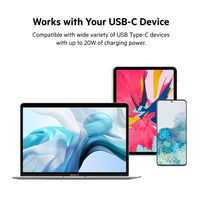 شاحن جداري بيلكن بقدرة شحن 20 واط مع كيبل تايب سي بطول 1 متر | Belkin BoostCharge USB-C Wall Charger 20W+ 1M USB-C Cable