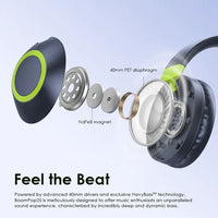 Oraimo BoomPop 2S OHP-610S Over-Ear Headphones Nebula Blue - Detail