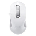 Baseus F02 Ergonomic Wireless Mouse USB 2.4GHz - White - ماوس لاسلكي مريح أبيض
