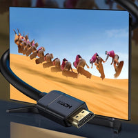Baseus Cable HDMI 2.0 4K 30Hz 3D HDR 18Gbps 8m Black - كيبل HDMI عالي الجودة 8 متر