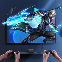 Baseus Cable HDMI 2.0 4K 30Hz 3D HDR 18Gbps 8m Black - كيبل HDMI عالي الجودة 8 متر