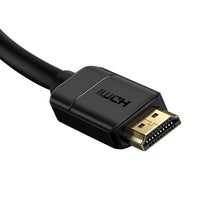 Baseus Cable HDMI 2.0 4K 30Hz 3D HDR 18Gbps 8m Black - كيبل HDMI عالي الجودة 8 متر