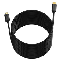 Baseus Cable HDMI 2.0 4K 30Hz 3D HDR 18Gbps 8m Black - كيبل HDMI عالي الجودة 8 متر