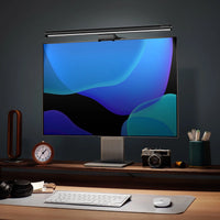 Baseus i-wok2 LED Lamp for Desktop Monitor Screen Lighting Black - إضاءة LED لشاشة الكمبيوتر