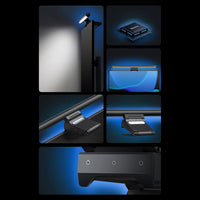 Baseus i-wok2 LED Lamp for Desktop Monitor Screen Lighting Black - إضاءة LED لشاشة الكمبيوتر