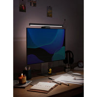 Baseus i-wok2 LED Lamp for Desktop Monitor Screen Lighting Black - إضاءة LED لشاشة الكمبيوتر