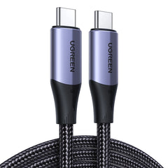 كيبل UGREEN USB 3.2 Gen 2 شحن سريع 240W نقل بيانات 10Gbps | UGREEN USB 3.2 Gen 2 Cable Support Fast Charging 240W, High-definition Audio & Video Streaming (10 Gbps) High-speed Transmission