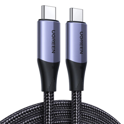 كيبل UGREEN USB 3.2 Gen 2 شحن سريع 240W نقل بيانات 10Gbps | UGREEN USB 3.2 Gen 2 Cable Support Fast Charging 240W, High-definition Audio & Video Streaming (10 Gbps) High-speed Transmission