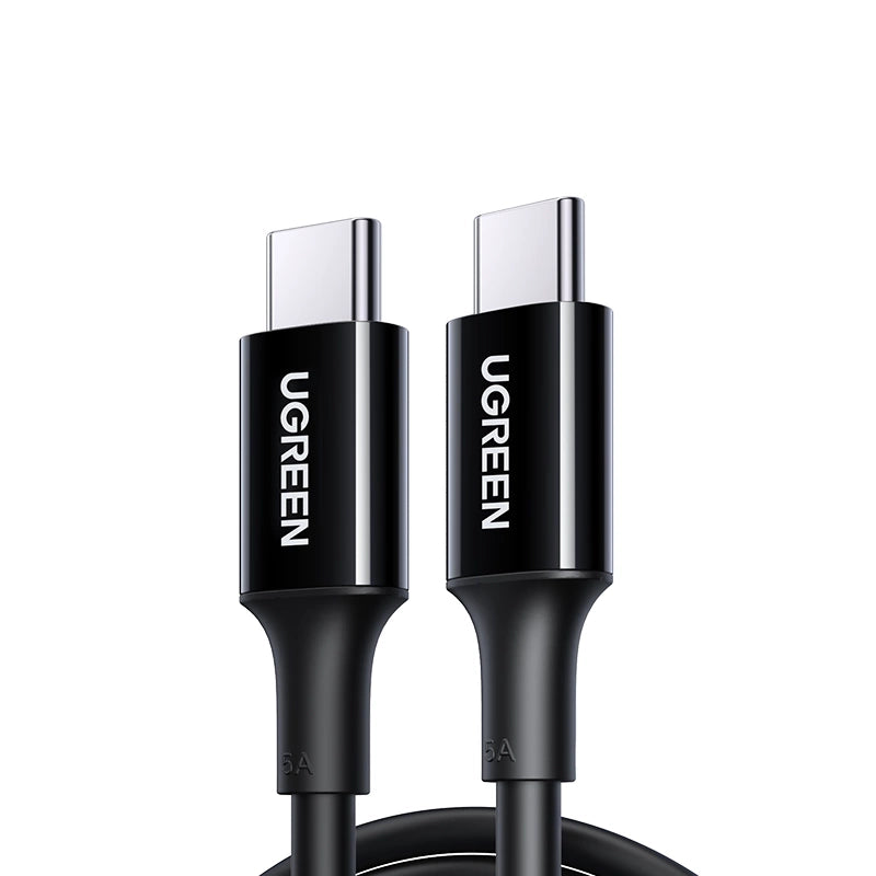 UGREEN USB-C to USB-C PD Fast Charging Cable 100W 2M | كيبل يوجرين USB-C شحن سريع 100 واط 2 متر
