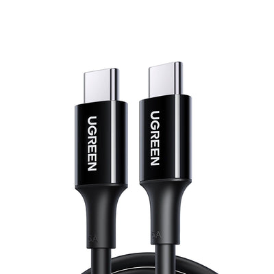 UGREEN USB-C to USB-C PD Fast Charging Cable 100W 2M | كيبل يوجرين USB-C شحن سريع 100 واط 2 متر