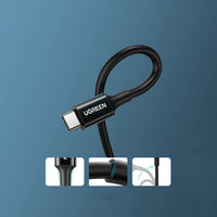 UGREEN USB-C to USB-C PD Fast Charging Cable 100W 2M | كيبل يوجرين USB-C شحن سريع 100 واط 2 متر
