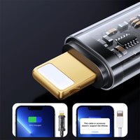 Kabloya Joyroom USB-C bo Lightning, Şarjkirina 20W, Dirêjahiya 1.2m - Reş | JOYROOM S-CL020A12 Kabloya Lightning Bo USB-C PD 20W 1.2m – Reş