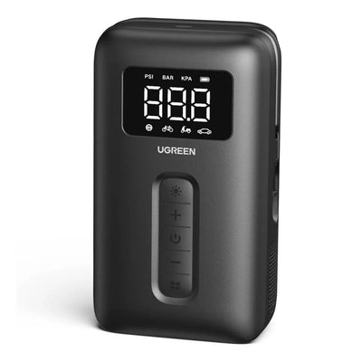 UGREEN Tire Inflator Portable Air Compressor 150PSI LED Light | منفاخ هواء محمول يو جرين 150 بي اس اي