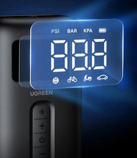 UGREEN Tire Inflator Portable Air Compressor 150PSI LED Light | منفاخ هواء محمول يو جرين 150 بي اس اي