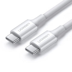 UGREEN USB-C to USB-C PD Fast Charging Cable 100W 2M For Laptops & Phones - كابل شحن يوجرين USB-C إلى USB-C 100 واط 2 متر للابتوب والهواتف