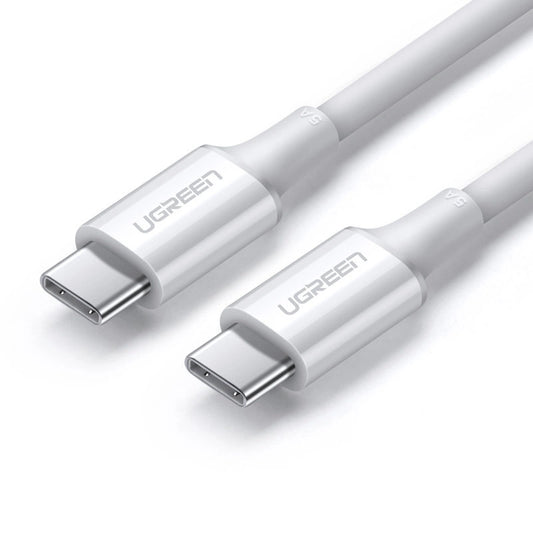 UGREEN USB-C to USB-C PD Fast Charging Cable 100W 2M For Laptops & Phones - كابل شحن يوجرين USB-C إلى USB-C 100 واط 2 متر للابتوب والهواتف