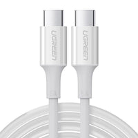 UGREEN USB-C to USB-C PD Fast Charging Cable 100W 2M For Laptops & Phones - كابل شحن يوجرين USB-C إلى USB-C 100 واط 2 متر للابتوب والهواتف