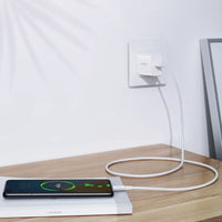 UGREEN USB-C to USB-C PD Fast Charging Cable 100W 2M For Laptops & Phones - كابل شحن يوجرين USB-C إلى USB-C 100 واط 2 متر للابتوب والهواتف