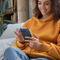 كيبل UGREEN USB-C إلى Lightning شحن سريع 3A أسود 1 متر | UGREEN USB-C to Lightning PD Fast Charging 3A Max Black 1m