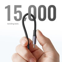 كيبل UGREEN USB-C إلى Lightning شحن سريع 3A أسود 1 متر | UGREEN USB-C to Lightning PD Fast Charging 3A Max Black 1m